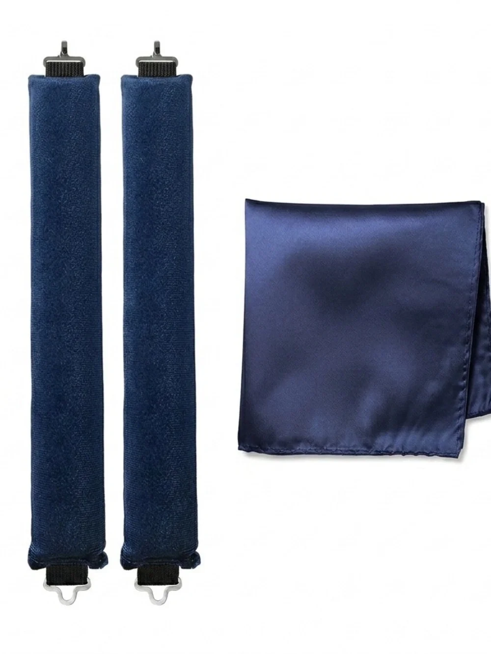 Heatless Hair Curler Rods Set 2Pcs Velvet Foam Hair Rollers and Satin Hair Scarf